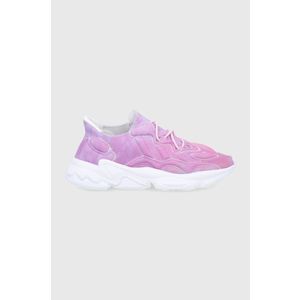 Topánky adidas Originals Ozweego ružová farba vyobraziť