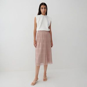 Reserved - Nariasená sukňa - Ružová vyobraziť