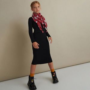 Reserved - Puzdrová midi sukňa - Čierna vyobraziť