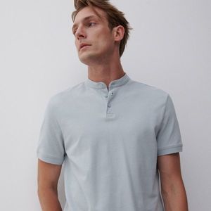 Reserved - Hladké polo tričko - Modrá vyobraziť