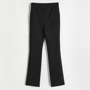 Reserved - Nohavice rozšíreného strihu - Čierna vyobraziť