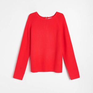 Reserved - Úpletový sveter - Červená vyobraziť