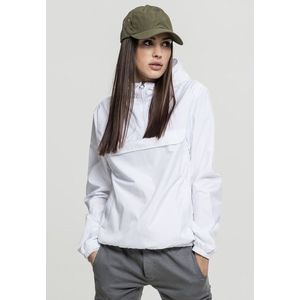Urban Classics Ladies Basic Pull Over Jacket white - XS vyobraziť