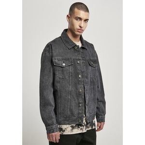 Urban Classics Oversized Denim Jacket black stone washed - L vyobraziť