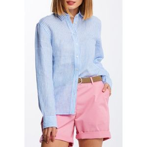 KOŠEĽA GANT LINEN CHAMBRAY STRIPE SHIRT vyobraziť