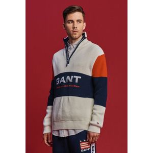 SVETER GANT D1. STRIPE GRAPHIC HALF ZIP vyobraziť