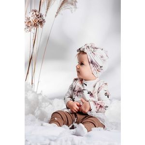 Detská čiapka Jamiks fialová farba biela, z tenkej pleteniny vyobraziť
