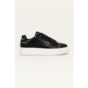 Topánky Karl Lagerfeld čierna farba, na platforme vyobraziť