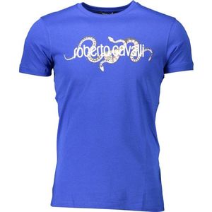 Roberto Cavalli pánske tričko Farba: Modrá, Veľkosť: L vyobraziť