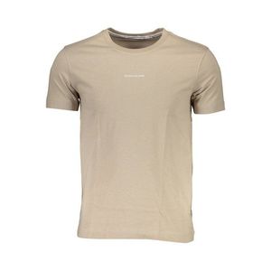 Calvin Klein pánske tričko Farba: béžová, Veľkosť: S vyobraziť