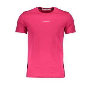 Calvin Klein pánske tričko Farba: ružová, Veľkosť: S vyobraziť