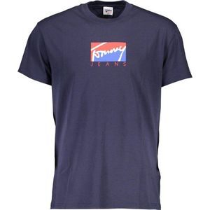 Tommy Hilfiger pánske tričko Farba: Modrá, Veľkosť: M vyobraziť