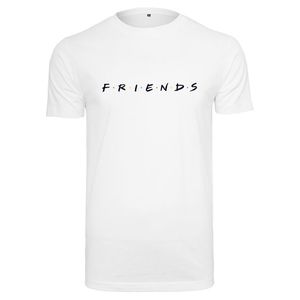 Pánske tričko MERCHCODE Friends Logo EMB Tee Farba: white, Veľkosť: L vyobraziť
