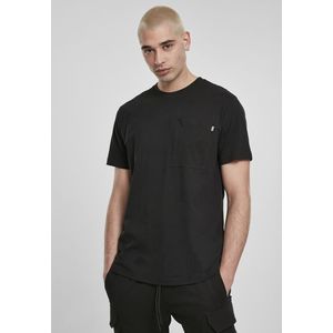 Pánske tričko URBAN CLASSICS Basic Pocket Tee black Veľkosť: XXL, Pohlavie: pánske vyobraziť
