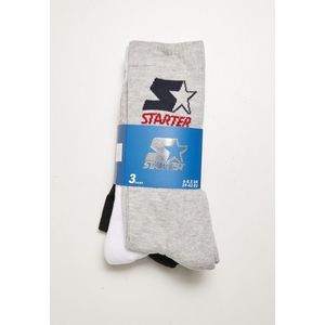 Ponožky Starter Crew Socks UNI Farba: heathergrey/black/white, Veľkosť: 43-46 vyobraziť