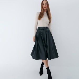 Mohito - Midi sukňa - Khaki vyobraziť