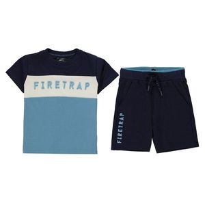 Firetrap Short Sleeve T-Shirt Set Infant Boys vyobraziť