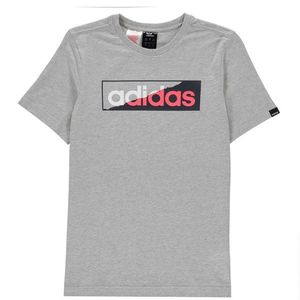 Adidas Ripped Linear QT T Shirt Junior Boys vyobraziť