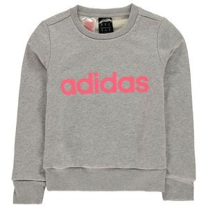 Adidas Girls Linear Pullover Sweatshirt vyobraziť
