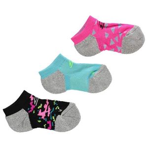 Skechers Cushioned 3 Pack Socks Junior Girls vyobraziť
