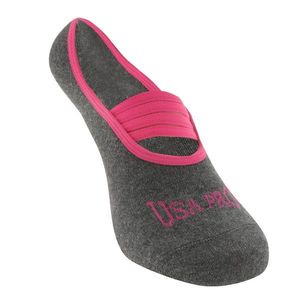 USA Pro Yoga Slip Socks 2 Pack Ladies vyobraziť