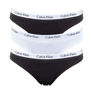 3PACK women's panties Calvin Klein multicolored (QD3588E-WZB) vyobraziť