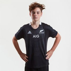 Adidas New Zealand All Blacks Rugby Shirt Juniors vyobraziť