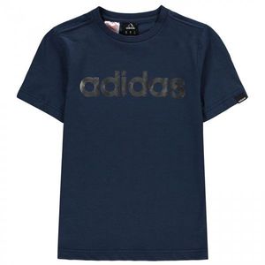 Adidas Linear Foil T Shirt Junior Boys vyobraziť
