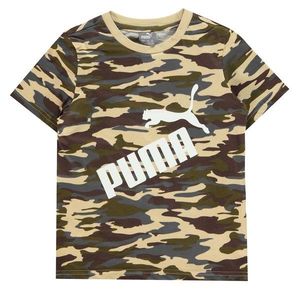 Puma Logo QT T Shirt Junior Boys vyobraziť