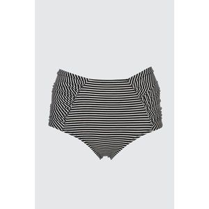 Trendyol Striped High Waist Bikini bottom vyobraziť