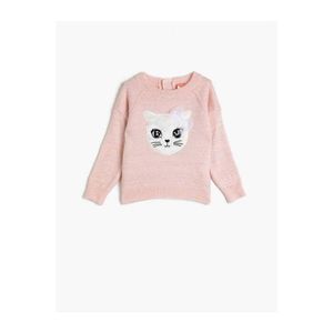 Koton Girl Sweater Ecru vyobraziť