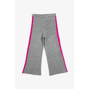 Koton Kids Gray Pink Striped Trousers vyobraziť