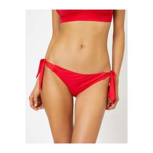 Koton Women's Red Waist Baggy Bikini Bottom vyobraziť
