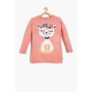 Koton Pink Girl Print Sweatshirt vyobraziť