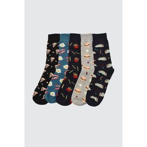 Trendyol MulticolorEd Men's 5 Pack Socket Socks vyobraziť