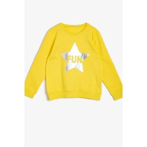 Koton Girl Yellow Sweatshirt vyobraziť