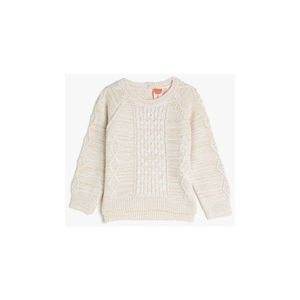 Koton Ekru Baby Girl Sweater vyobraziť