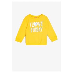 Koton Yellow Baby Boy Sweatshirt vyobraziť