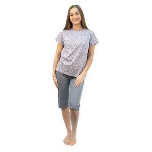 Women's pajamas Molvy gray (AK-4316) vyobraziť