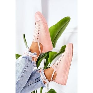 Women's Classic Sneakers Pink Ecoma vyobraziť