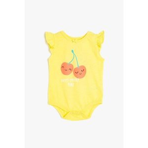 Koton Baby Girl Yellow Baby Body & Bodysuit vyobraziť