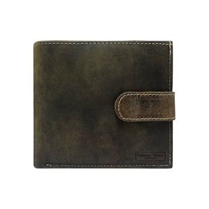 Men´s brown leather wallet vyobraziť