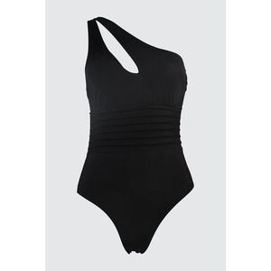 Trendyol Black Back Detailed Swimsuit vyobraziť