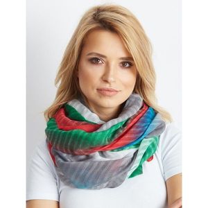 Green and red ombre scarf vyobraziť