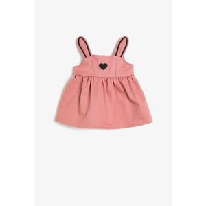 Koton Baby Girl Pink Sleeveless Dress vyobraziť
