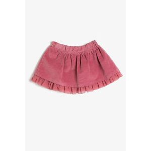 Koton Baby Girl Pink Frill Detailed Skirt vyobraziť