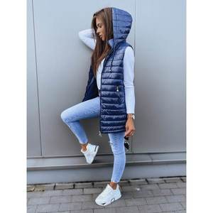 Women's quilted vest JESS navy blue Dstreet TY1861z vyobraziť