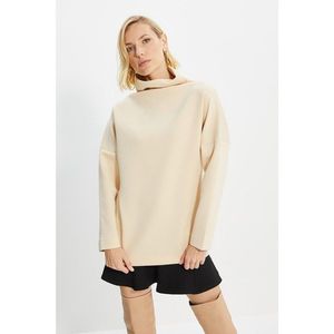 Trendyol Stone Diver Fabric Oversize Knitted Sweatshirt vyobraziť