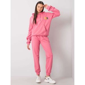 Pink two-piece sweatshirt set vyobraziť