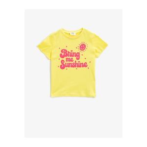 Koton Girl Yellow T-Shirt vyobraziť